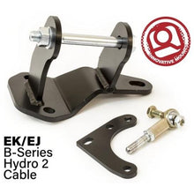 Load image into Gallery viewer, Innovative 96-00 Civic B-Series Black Steel Hydro to Cable Trans Conversion Bracket and Actuator
