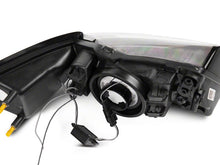 Load image into Gallery viewer, Raxiom 99-04 Ford Mustang Axial Series Headlights w/ LED Bar- Blk Housing (Clear Lens) Headlights Raxiom
