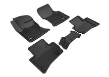 Load image into Gallery viewer, 3D MAXpider 2018-2020 Land Rover Range Rover Velar Kagu 1st &amp; 2nd Row Floormats - Black | L1LR02601509
