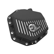 Load image into Gallery viewer, aFe Ford Bronco Raptor 22-25 V6-3.0L POWER Pro Series Rear Differential Cover Black w/ Machined Fins
