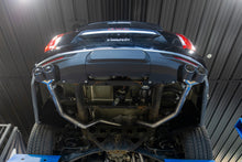 Load image into Gallery viewer, MBRP 2021+ Chevy Tahoe / GMC Yukon T304 SS 3in Cat-Back Dual Split Exhaust w/ Quad Carbon Fiber Tips MBRP
