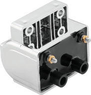 Twin Power 85-99 Big Twin 85-03 XL Ignition Coil Chrome Replaces H-D 31614-83A 3 Ohm TwinPower
