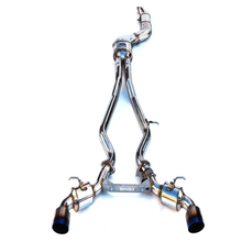 Load image into Gallery viewer, Invidia Catback Invidia 2019+ Toyota Supra Dual N1 w/ Valve Single Layer Titanium Tip Cat-back Exhaust
