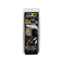 Load image into Gallery viewer, DEI Heat Shroud 1in I.D. x 3ft - Aluminized Sleeving - Hook and Loop Edge
