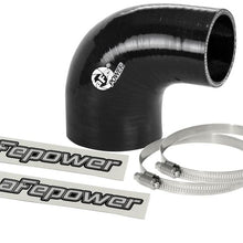 Load image into Gallery viewer, aFe Air Intake Components afe Magnum FORCE Intake Coupling Kit (2-3/4 IN ID to 2 IN ID x 90 Deg.) Elbow Coupler - Black
