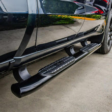 Load image into Gallery viewer, Westin 19-20 Chevrolet Silverado/GMC Sierra 1500 Double Cab PRO TRAXX 5 Oval Nerf Step Bars - Black Westin
