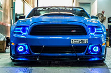 Load image into Gallery viewer, Oracle Ford Mustang 10-12 LED Halo Kit - Projector Headlights - Blue ORACLE Lighting
