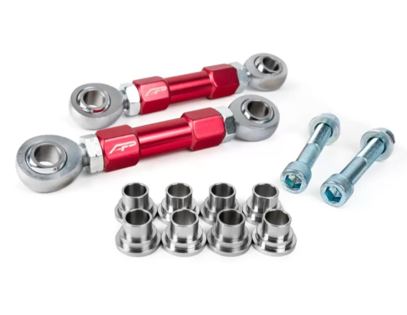Agency Power 17-19 Can-Am Maverick X3 X RS DS RC Rear Adjustable Sway Bar Links - Red Bushing Kits Agency Power   