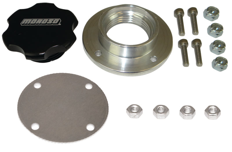 Moroso Filler Cap Kit - Non-Weld - 1-1/4in-12UNF Thread - 1.5in OD Moroso