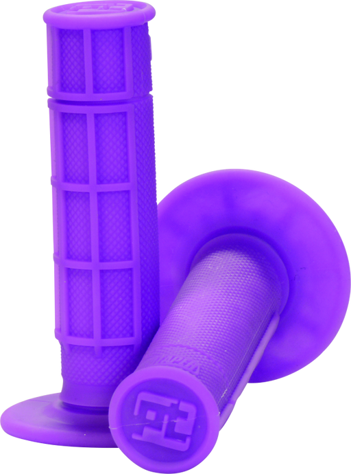 ProTaper 1/2 Waffle Grips - Neon Purple Grips ProTaper