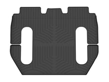 Load image into Gallery viewer, WeatherTech 2021+ Tesla Model X (w/6-Passenger Seating) Rear FloorLiner - Black | 4416822
