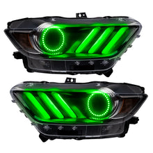 Load image into Gallery viewer, Oracle 15-17 Ford Mustang V6/GT/Shelby DRL  w/ Halo Kit - ColorSHIFT w/ BC1 Controller ORACLE Lighting
