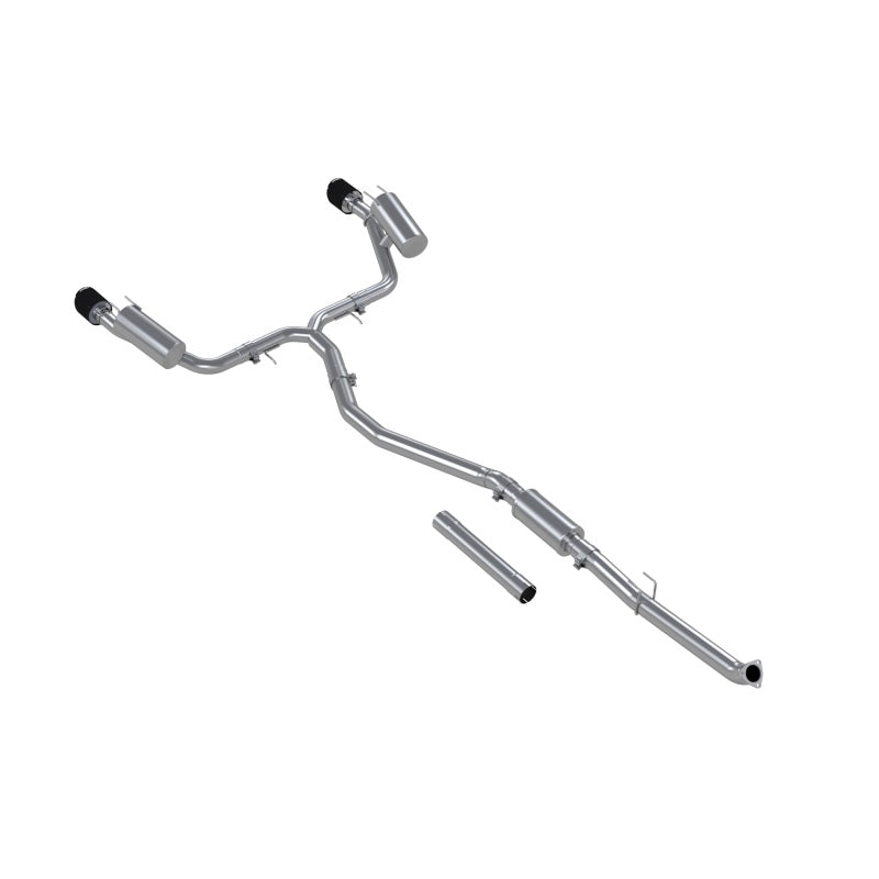 MBRP 22-24 Honda Civic SI 1.5L T304 SS 3in Cat-Back Exhaust 2.5in Dual Split Rear w/ CF Tips Catback MBRP   