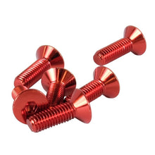 Load image into Gallery viewer, NRG Steering Wheels NRG Steering Wheel Screw Upgrade Kit (Conical) - Red

