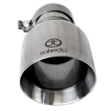 Load image into Gallery viewer, aFe Tips afe Takeda Universal Exhaust Tip 3 IN Inlet x 5 IN Outlet x 9 IN L
