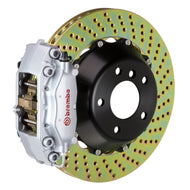Brembo 00-03 Z8 (E52) Rear GT BBK 4 Piston Cast 2pc 345x28 2pc Rotor Drilled-Silver | 2C1.8009A3