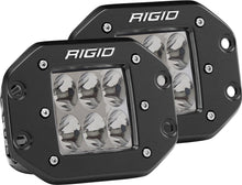Load image into Gallery viewer, RIGID Industries 512313 D-Series PRO LED Light, Driving Optic, Flush Mount, Black Housing, Pair Exterior Multi-Purpose LED RIGID Industries
