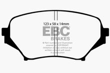 Load image into Gallery viewer, EBC 06-15 Mazda Miata MX5 2.0 Ultimax2 Front Brake Pads Brake Pads - OE EBC   
