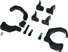 Load image into Gallery viewer, Kuryakyn Pipe Wrench Fork Mounts Black Misc Powersports Kuryakyn   
