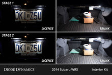 Load image into Gallery viewer, Diode Dynamics 08-14 Subaru WRX Interior LED Kit Cool White Stage 1 Dash &amp; Interior Trim Diode Dynamics   
