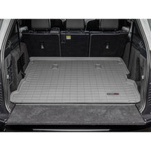 Load image into Gallery viewer, WeatherTech 2017+ Land Rover Discovery Cargo Liners - Grey (w/ 4 Zone Climate Control)

