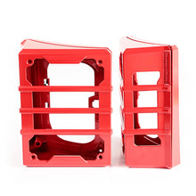 Load image into Gallery viewer, Rugged Ridge 07-18 Jeep Wrangler JK Red Elite Tail Light Guards Rugged Ridge
