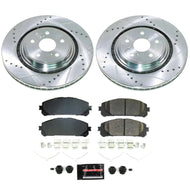 Power Stop 20-22 Toyota Highlander Front Z23 Evolution Brake Kit Brake Kits - Performance D&S PowerStop   