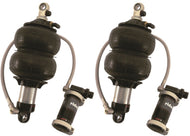 Ridetech TQ Series ShockWaves 2.6in Travel 6.5in dia Double Convoluted .625in/.625in Bearing | 24320101