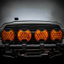 Load image into Gallery viewer, KC HiLiTES Headlight Cover KC HiLiTES SlimLite 8" LED - Light Shield - Driving - Amber 5211
