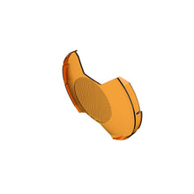 Load image into Gallery viewer, KC HiLiTES Headlight Cover KC HiLiTES SlimLite 8" LED - Light Shield - Driving - Amber 5211
