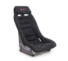 Load image into Gallery viewer, NRG GT Retro Bucket Seat - Black Vegan Leather Black Stitching Multicolor Fiberglass Back w/ Glitter | PRI-150BK-PRISMA

