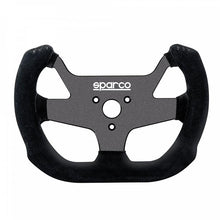Load image into Gallery viewer, Sparco F10A Suede Black Steering Wheel | 015P270SSN
