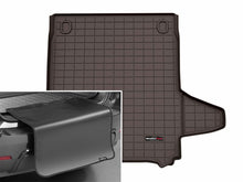 Load image into Gallery viewer, WeatherTech 25-26 Porsche Panamera E-Hybrid Trunk Cargo Liner w/Bumper Protector - Cocoa | 431853SK
