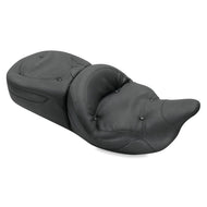 Mustang 08-21 Harley Electra Glide, Rd Glide, Rd King, Str Glide Touring 1PC Seat Regal - Black Misc Powersports Mustang Motorcycle   