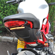 New Rage Cycles 17+ Ducati Monster 797/1200/Anniversario Fender Eliminator Kit - Amber | 1200-FE-17-A