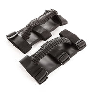 Rugged Ridge Paracord Grab Handles Black/Black Pair | 13505.30