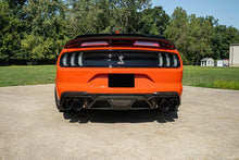 Load image into Gallery viewer, Corsa 20-22 Ford Mustang GT500 3.0in Dual Rear Exit Catback w/ Twin 5.0in Blk Straight Cut Pro Tips
