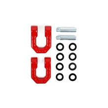 Load image into Gallery viewer, DV8 Offroad Elite Series D-Ring Shackles - Pair (Red) Bumper Accessories DV8 Offroad
