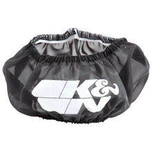 Load image into Gallery viewer, K&amp;N Drycharger Wrap Black 159mm Base 178mm Top 92mm H
