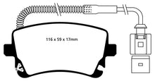 Load image into Gallery viewer, EBC 09-11 Audi A6 Quattro 3.0 Supercharged Ultimax2 Rear Brake Pads Brake Pads - OE EBC   
