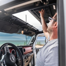 Load image into Gallery viewer, Rugged Ridge 20-22 Jeep Gladiator JT Voyager Fastback Soft Top - Black Diamond Rugged Ridge
