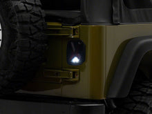 Load image into Gallery viewer, Raxiom 76-06 Jeep CJ7 Wrangler YJ &amp; TJ Gladiator LED Tail Lights- Blk Housing (Smoked Lens) Tail Lights Raxiom
