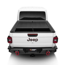 Load image into Gallery viewer, Rugged Ridge 20-22 Jeep Gladiator w/Trail Rail Sys Armis Tonneau Cover w/Max Track - Tex. Blk Rugged Ridge
