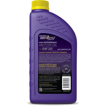 Load image into Gallery viewer, Royal Purple Premium Synthetic High Performance Multi-Grade 5W-20 Motor Oil - 1 Quart Royal Purple

