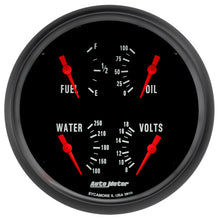 Load image into Gallery viewer, Autometer Z-Series Quad 5in. - 240 OhmE-33 OhmF | 2810
