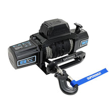 Load image into Gallery viewer, Superwinch 12000 LBS 12V DC 3/8in x 80ft Synthetic Rope SX12SR Winch - Semi Gloss Black Superwinch
