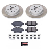 Power Stop 2016 Chevrolet Cruze Rear Semi-Coated Rotor Kit | SC7896
