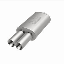 Load image into Gallery viewer, MagnaFlow Exhaust Products Exhaust Muffler MagnaFlow Exhaust Products Straight-Through Performance Muffler; 2.25/3.125in. Center/Dual; 5x14x8 Body 14815
