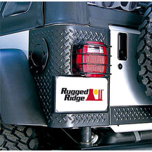 Load image into Gallery viewer, Rugged Ridge 76-06 Jeep CJ / Jeep Wrangler Black Euro Tail Light Guards Rugged Ridge
