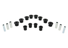 Load image into Gallery viewer, Whiteline 2003-2009 Dodge Ram 2500 Spring - Eye Front/Rear And Shackle Bushing Whiteline
